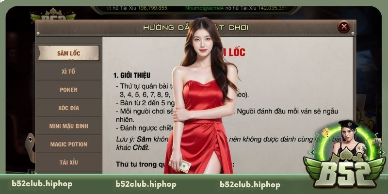 Luật chơi Sâm lốc chi tiết tại B52 Club